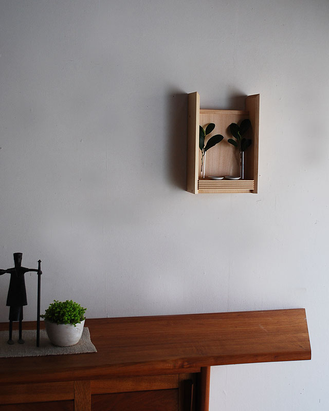 モダン神棚ふたえ　ホワイト