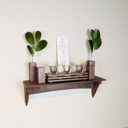 モダン神具セット　タナプラス40そなえウォールナット